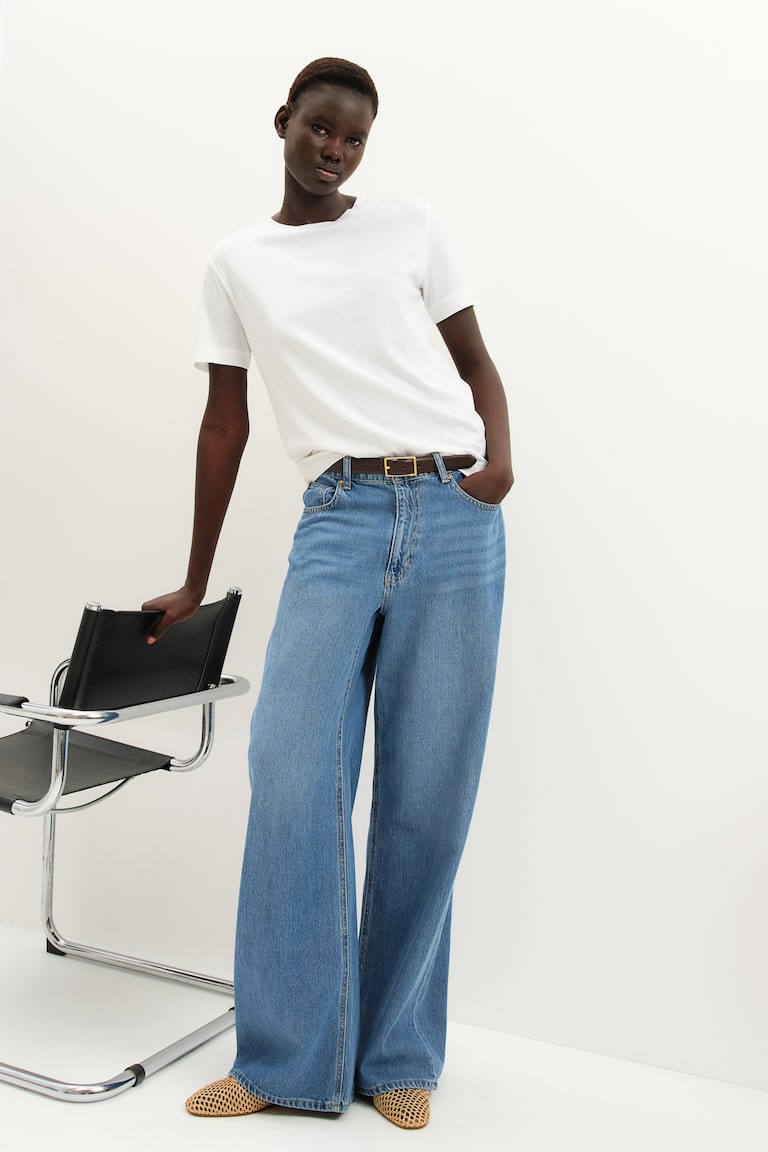 H&M Wide High Jeans zollfrei