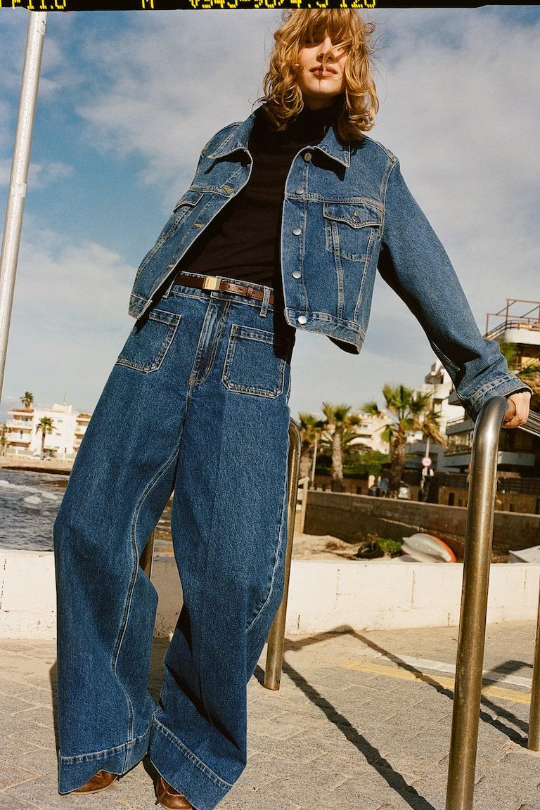 H&M Wide High Jeans 50% Rabatt für begrenzte Zeit