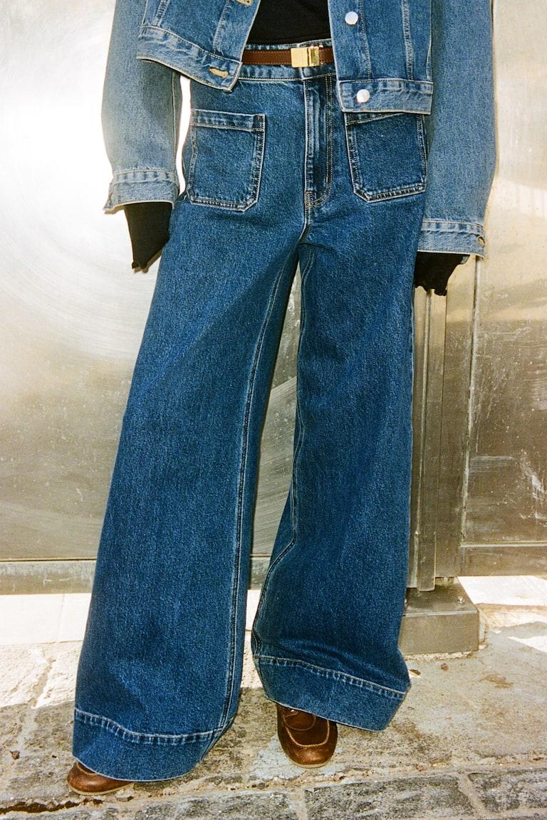 H&M Wide High Jeans 50% Rabatt für begrenzte Zeit