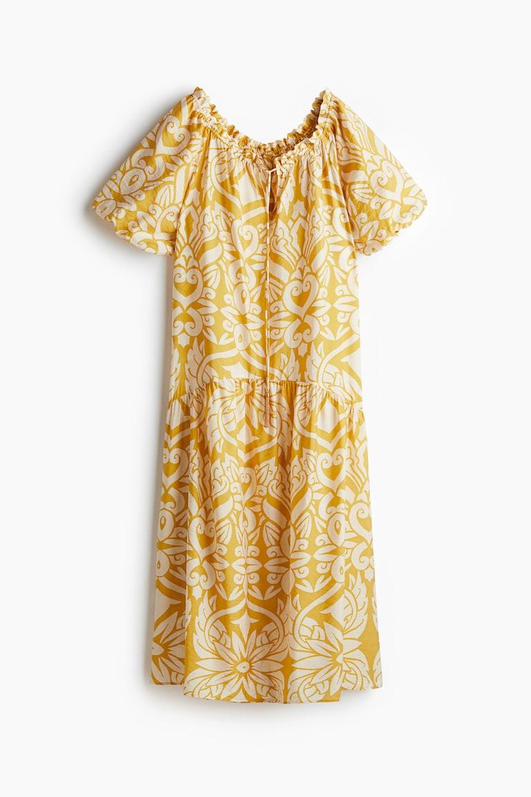 H&M Kleid mit Kordelzugdetail Verkauf
