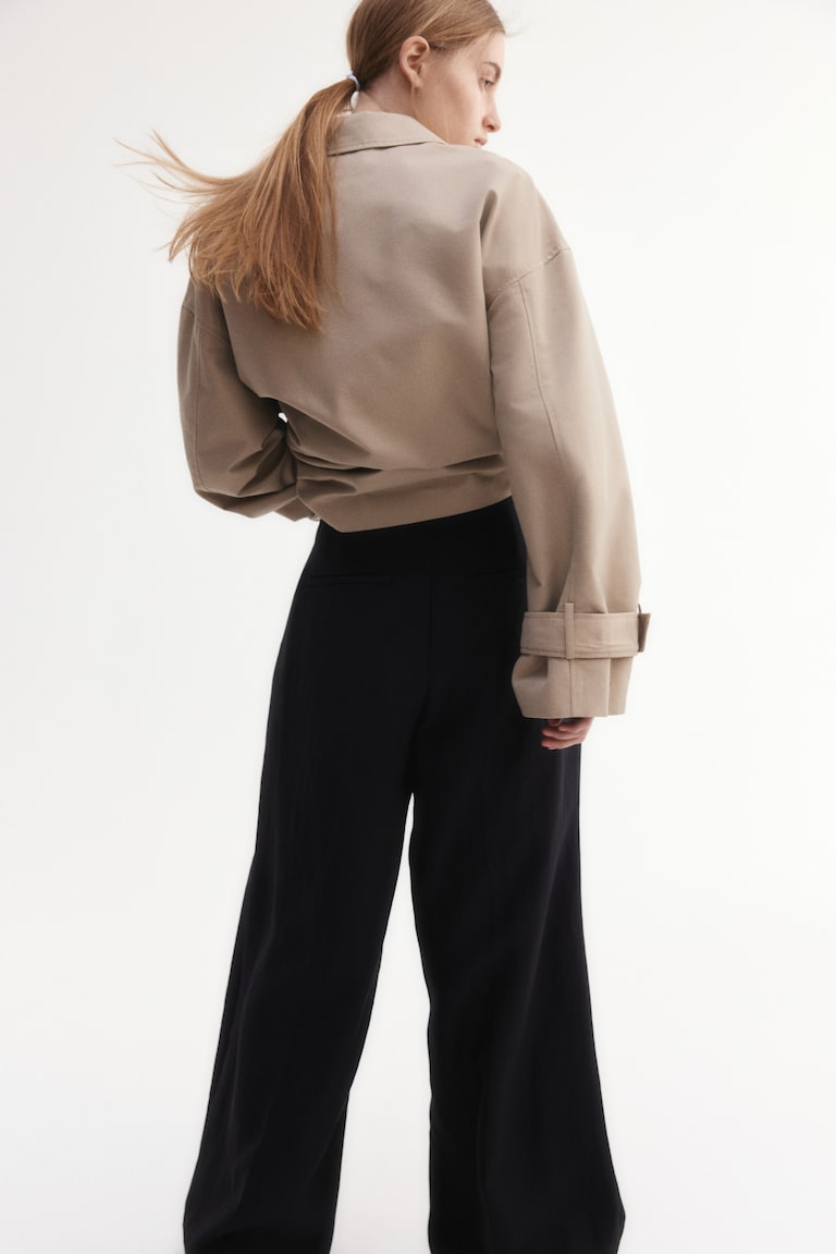 H&M Weite elegante Hose Rabatt