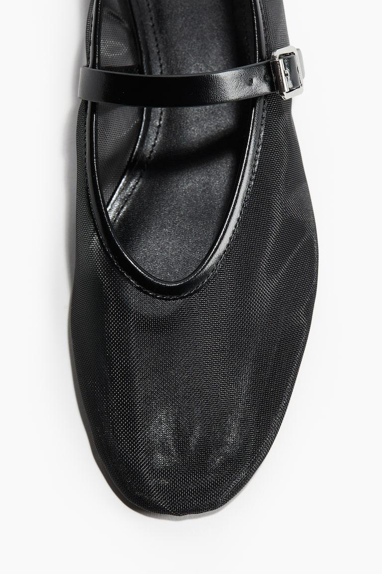 H&M Ballerinas im Mary-Jane-Stil aus Mesh Heißer Verkauf