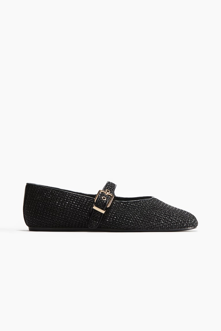 H&M Geflochtene Mary-Janes Kostenlose Rückgabe
