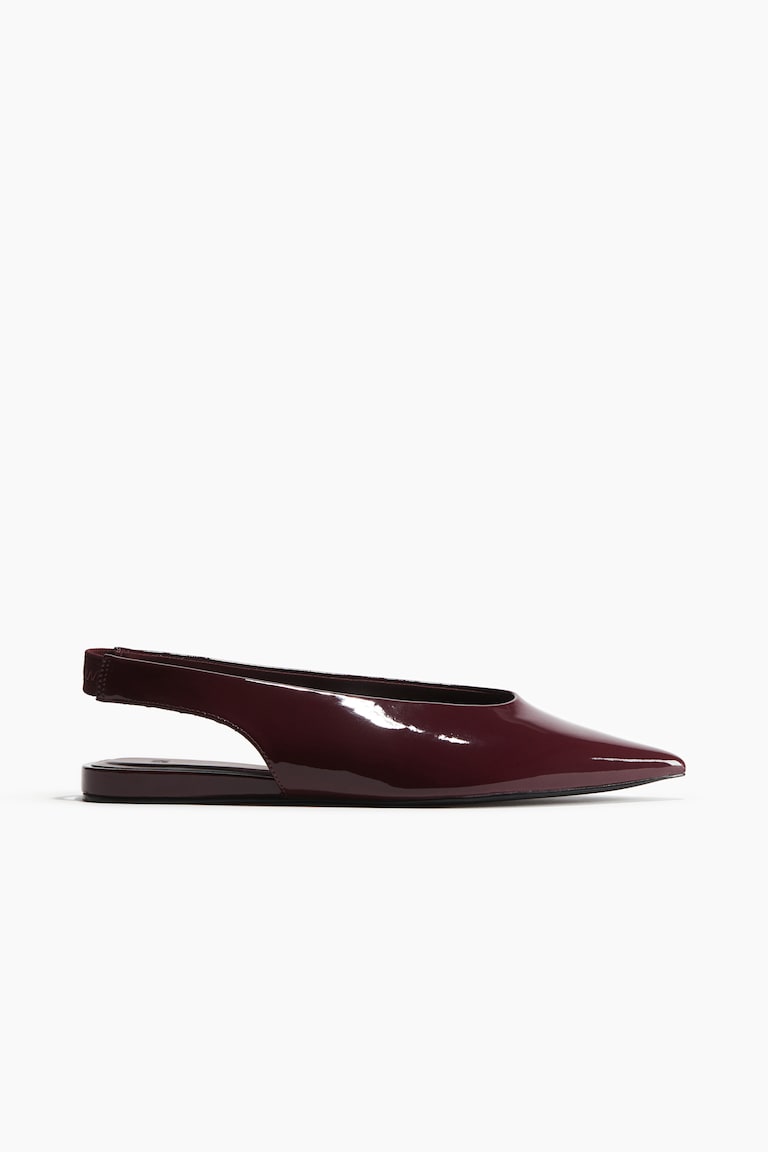 H&M Lack-Slingpumps Letzte 2 Tage