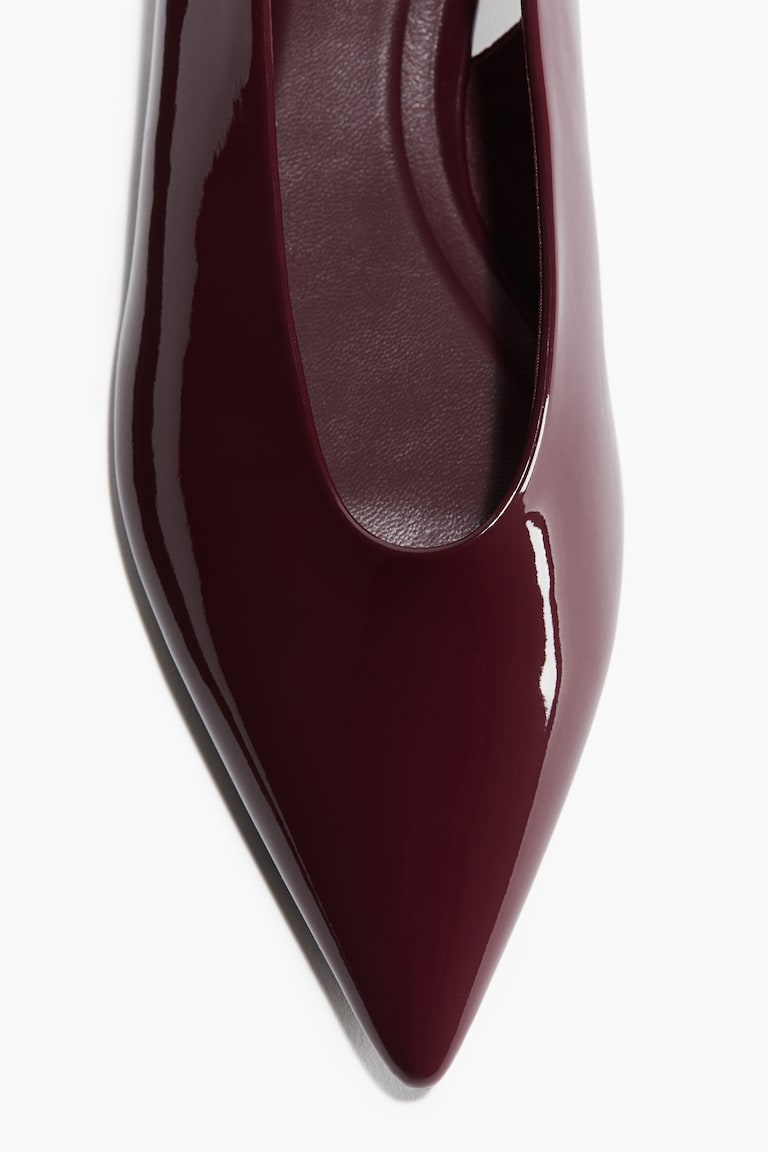 H&M Lack-Slingpumps Letzte 2 Tage
