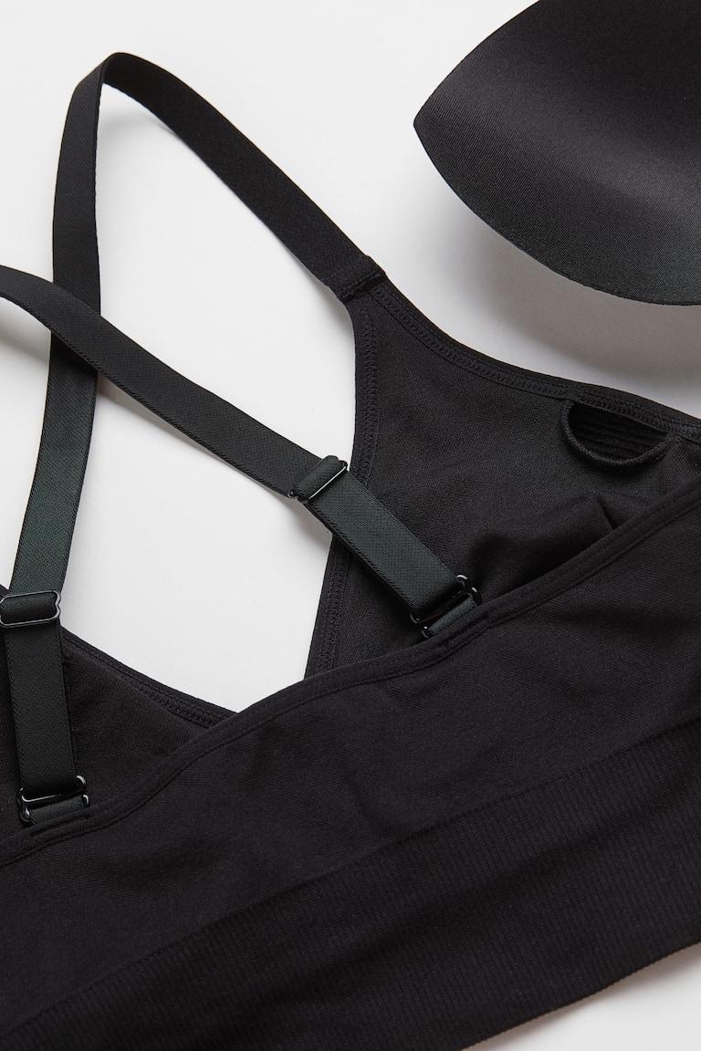 H&M Seamless Sport-BH mit DryMove™ Medium Support Günstiger Verkauf