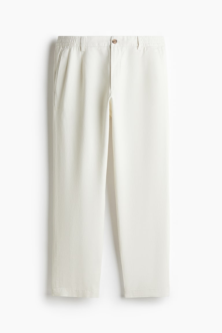 H&M Hose aus Lyocellmix in Regular Fit Im Verkauf