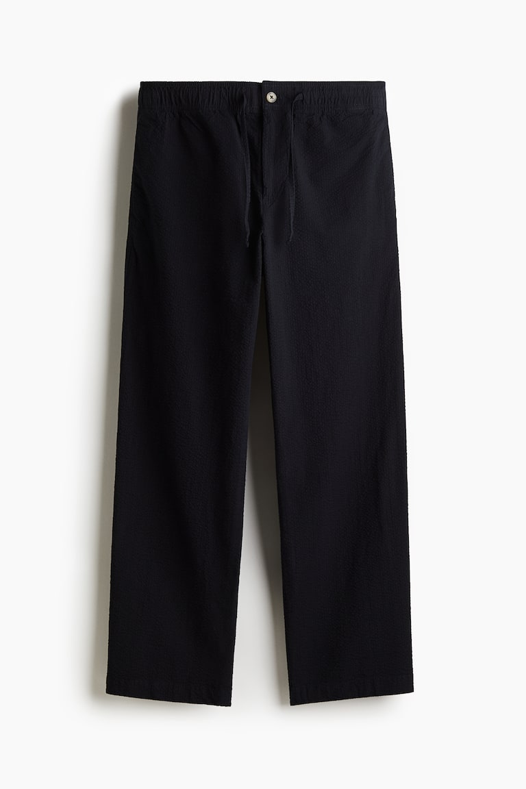 H&M Seersucker-Hose in Relaxed Fit Hotsell