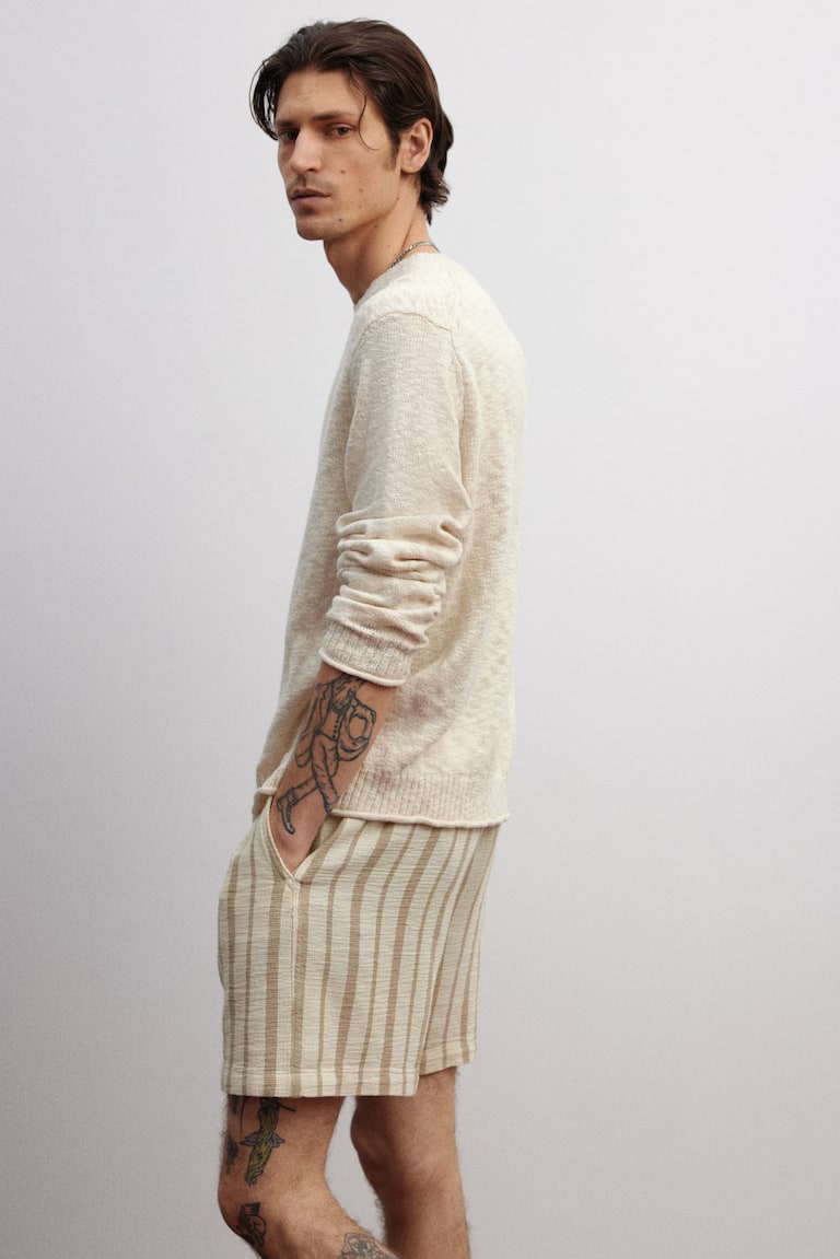 H&M Shorts aus Webstoff in Regular Fit Günstiger Verkauf