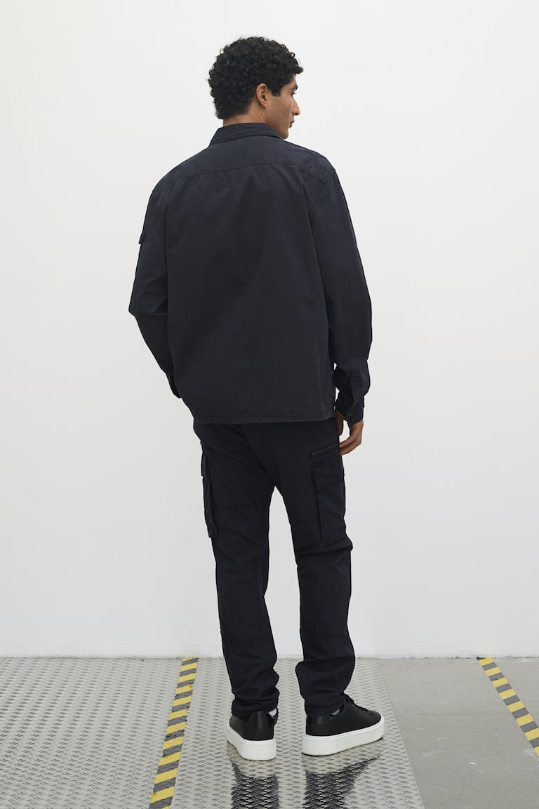 H&M Utility-Overshirt in Regular Fit Weihnachtsangebot
