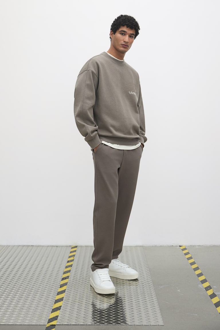 H&M Bedrucktes Sweatshirt in Loose Fit Muttertagsangebot