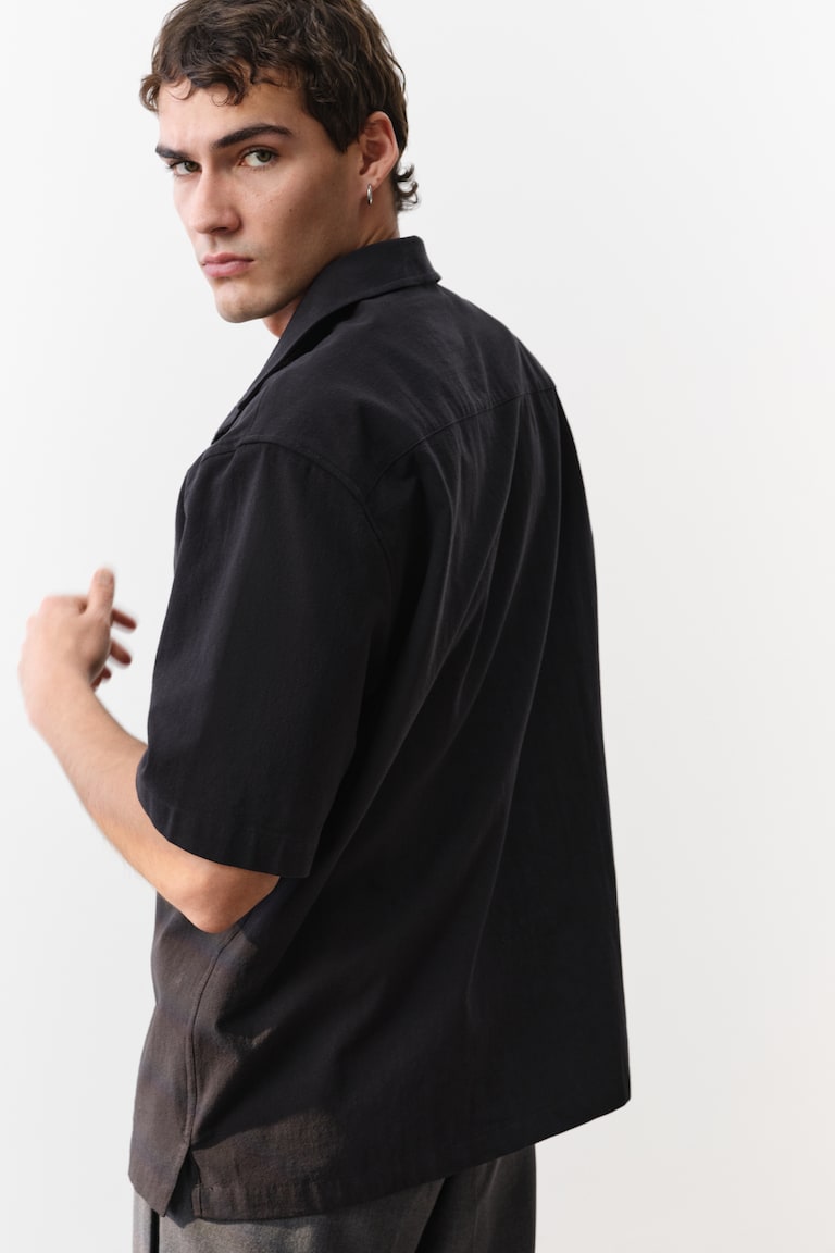H&M Hemd mit Struktur in Regular Fit Exklusive Angebote