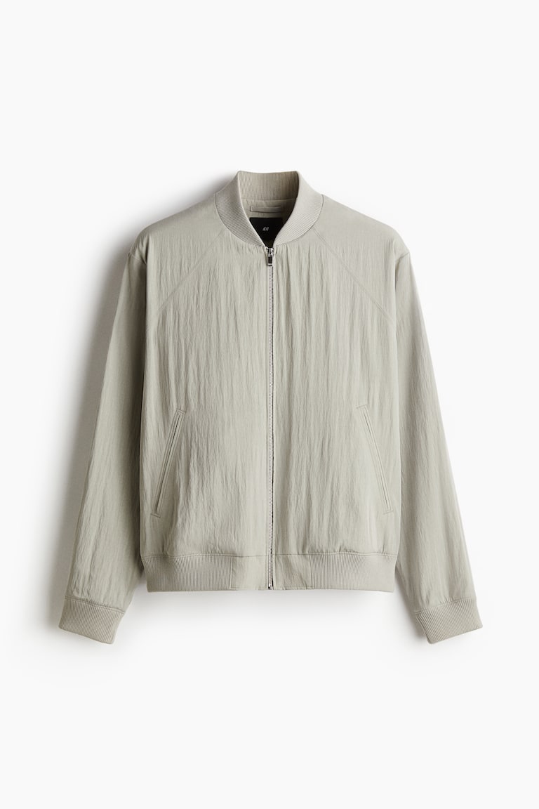 H&M Pilotenjacke aus Lyocellmix in Regular Fit Super Rabatt