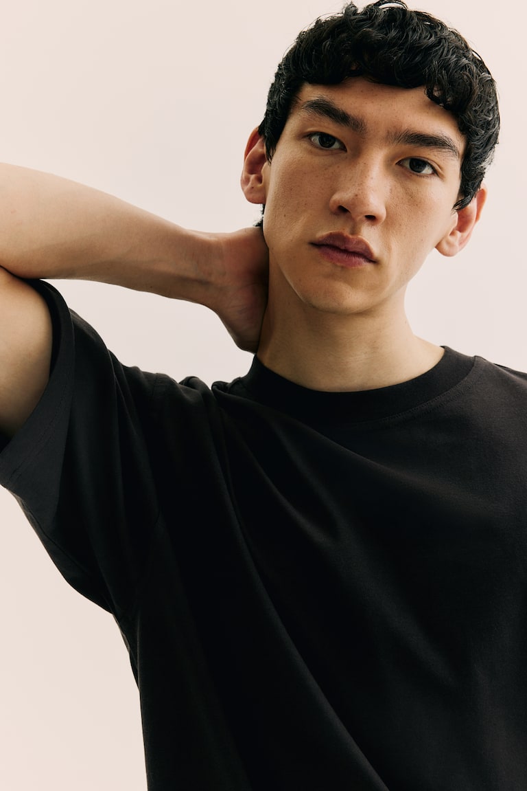 H&M T-Shirt in Oversized Fit Kostenloser Versand international