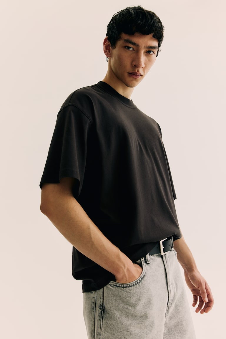 H&M T-Shirt in Oversized Fit Kostenloser Versand international
