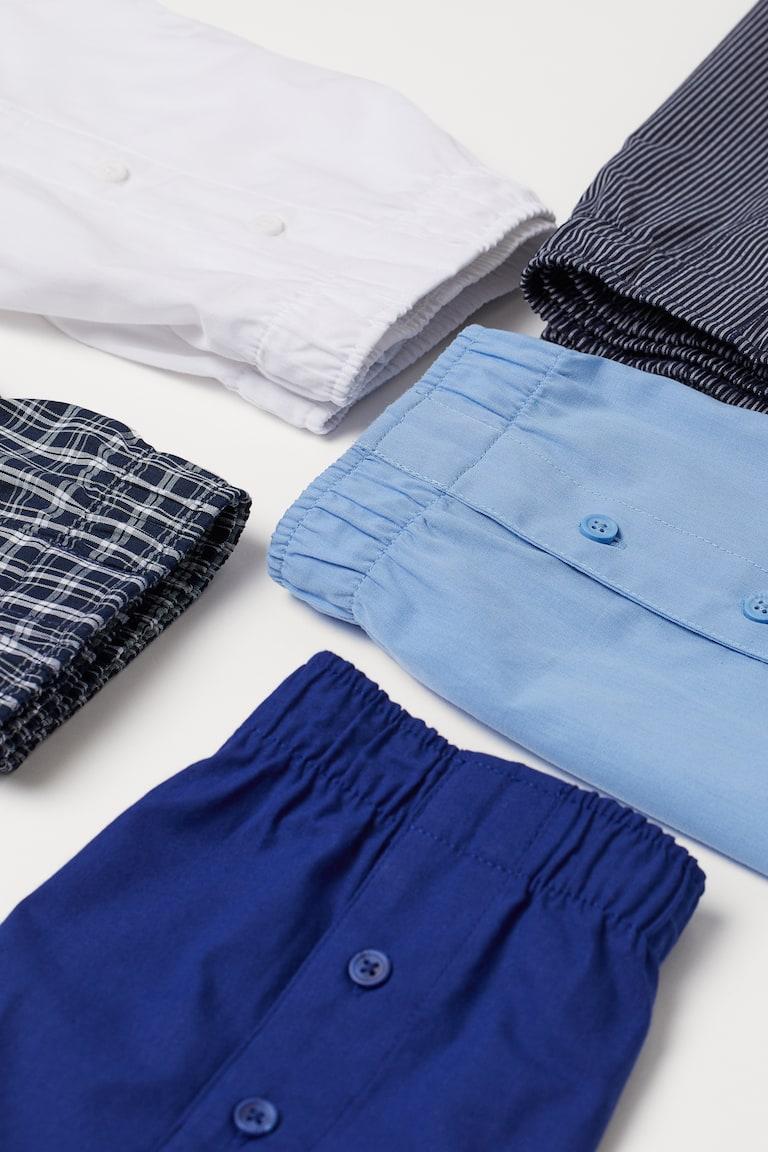H&M 5er-Pack Boxershorts aus Baumwollstoff Versandkostenfrei