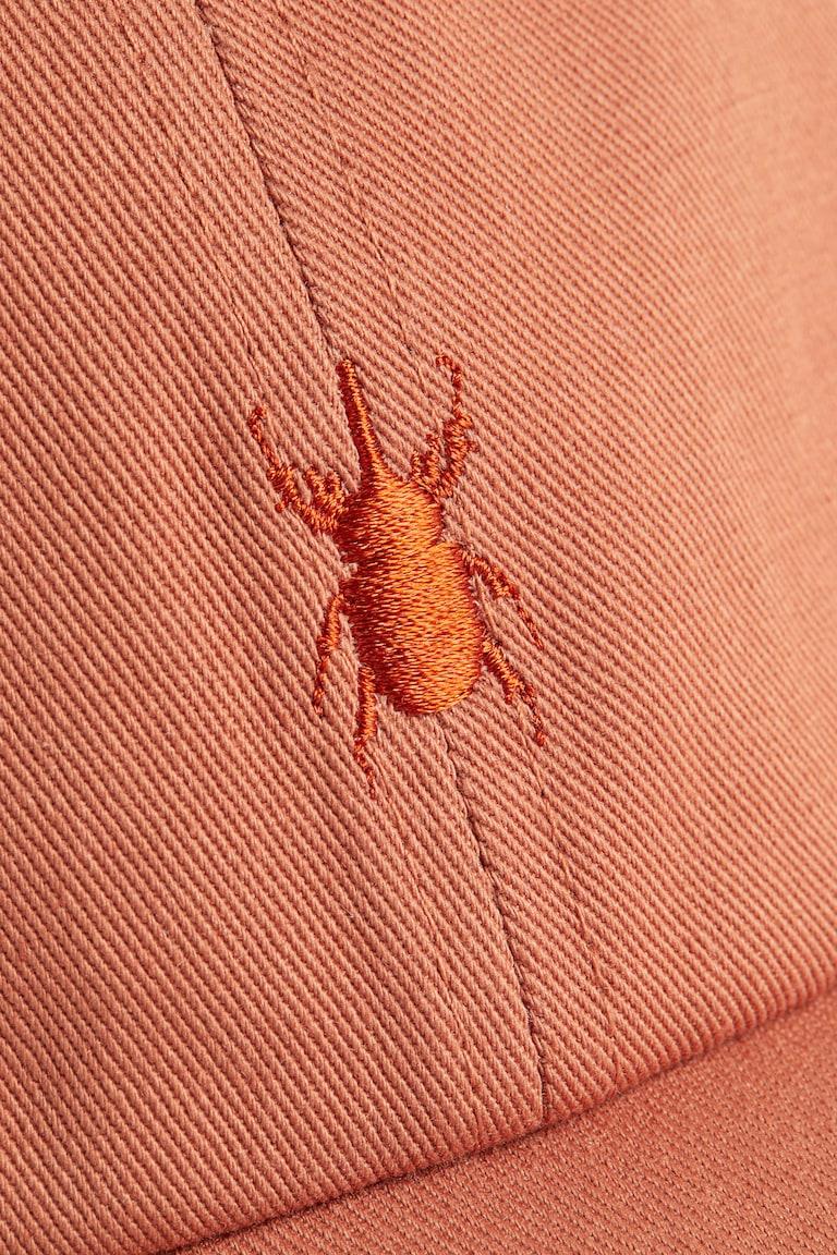 H&M Baumwollcap mit Stickerei Limitierter Zeitrabatt