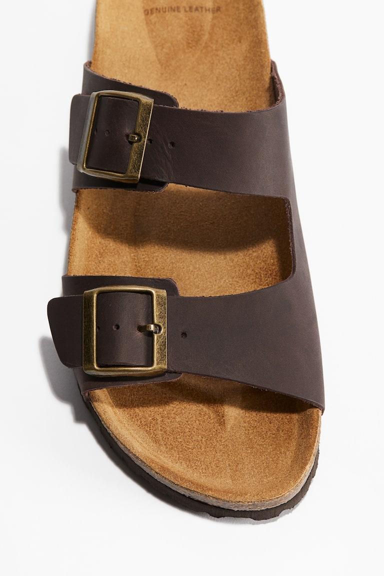 H&M Ledersandalen Blitzangebot