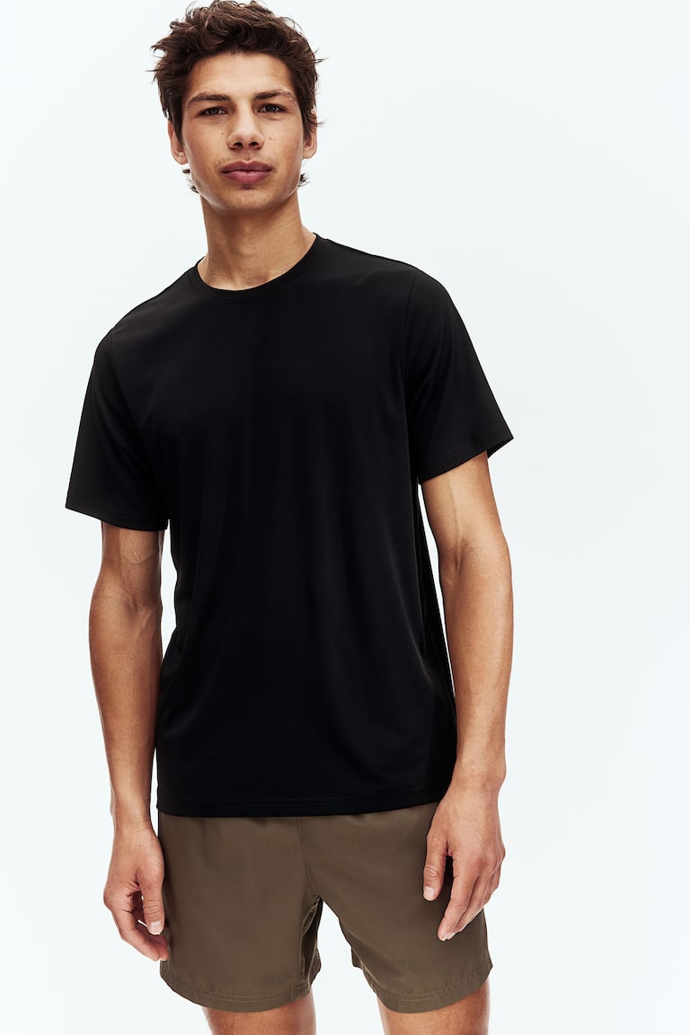 H&M Sportshirt mit DryMove™ in Regular Fit Sonderangebot