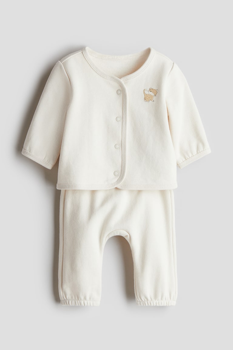 H&M Zweiteiler mit Cardigan und Joggpants Valentinstagsangebot