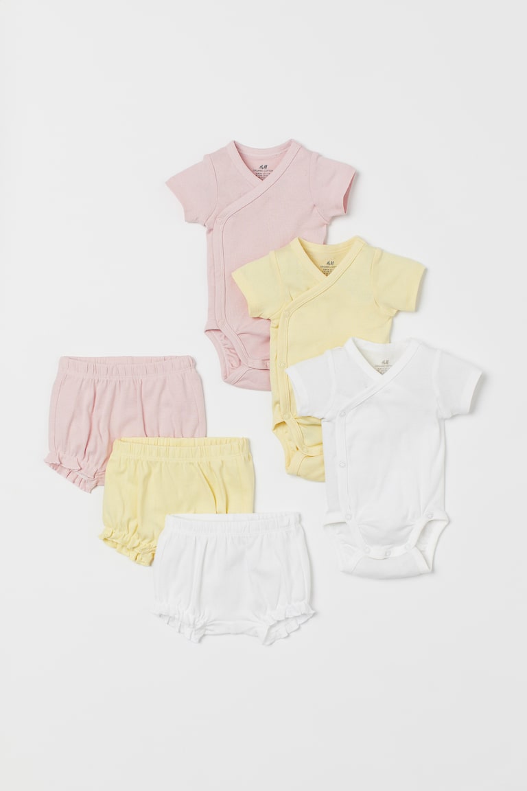 H&M 6-teiliges Jerseyset