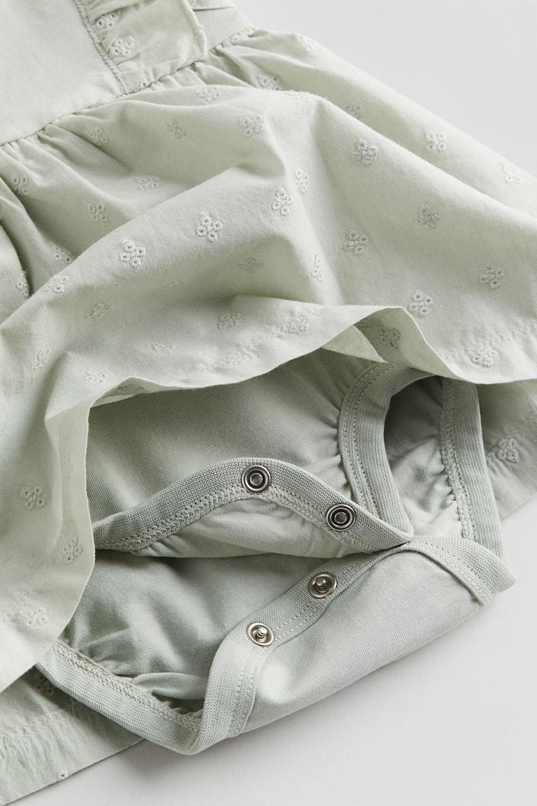 H&M Bodykleid mit Volants Online Outlet