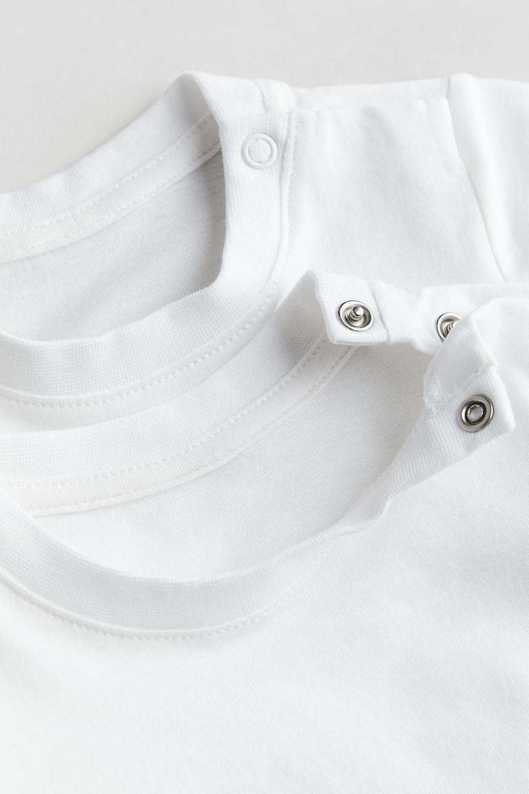 H&M 2er-Pack Baumwoll-T-Shirts Saisonale Angebote