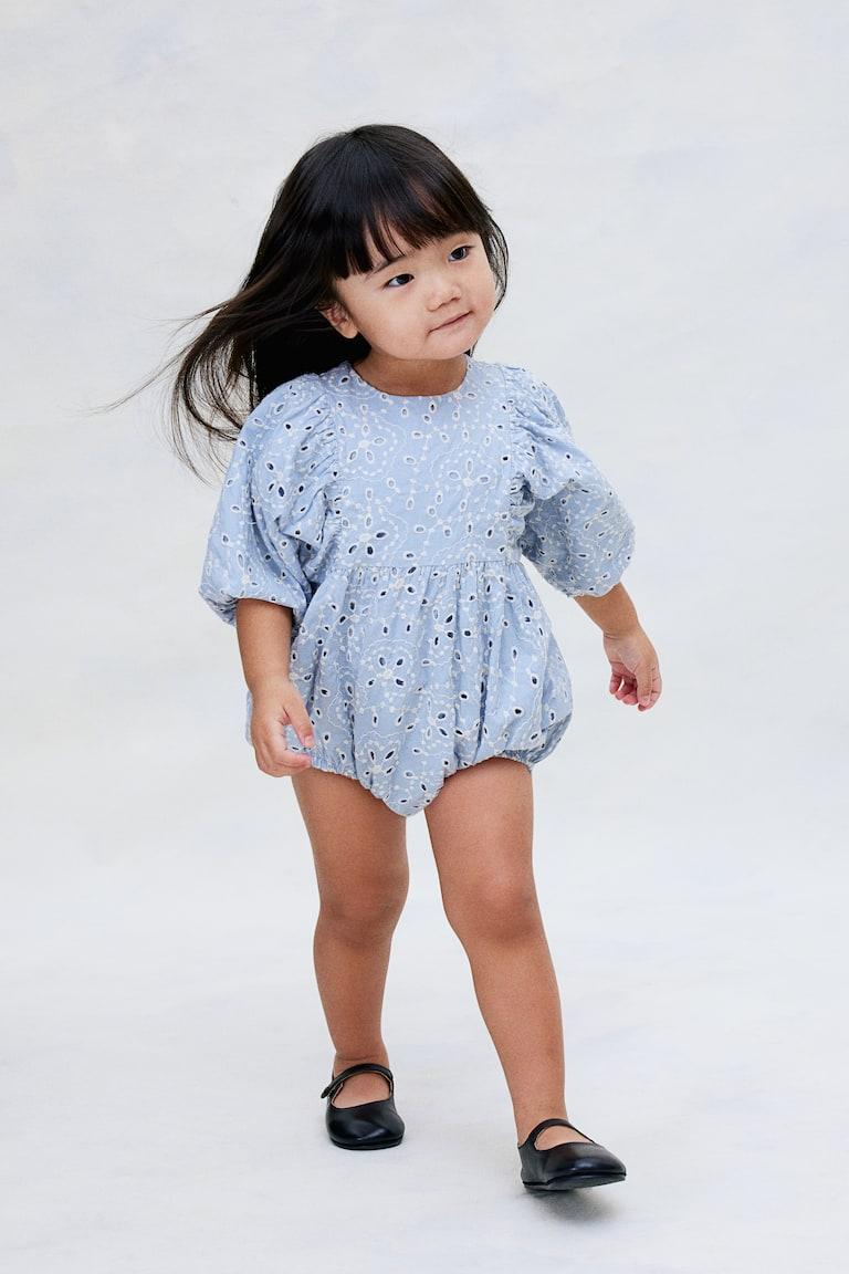 H&M Strampler mit Broderie Anglaise Bis zu 55% Rabatt