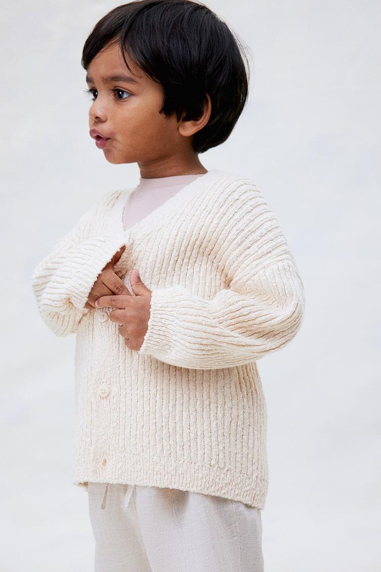 H&M Oversized Cardigan aus Boucléstrick
