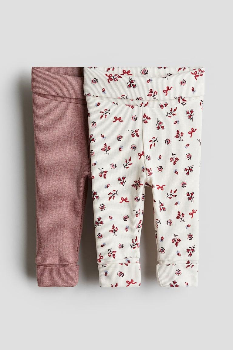 H&M 2er-Pack Leggings zum Mitwachsen Kostenloser Versand international