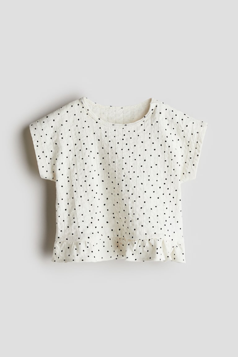 H&M Shirt mit Volant