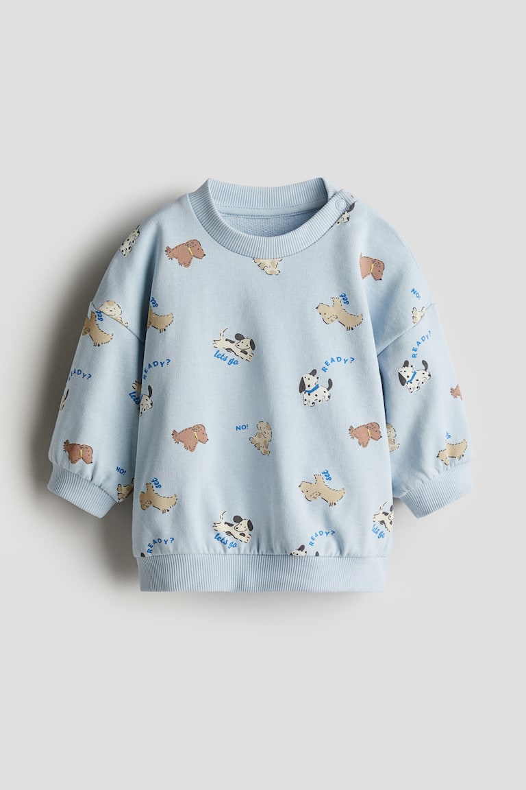 H&M Sweatshirt mit Print Neuheiten