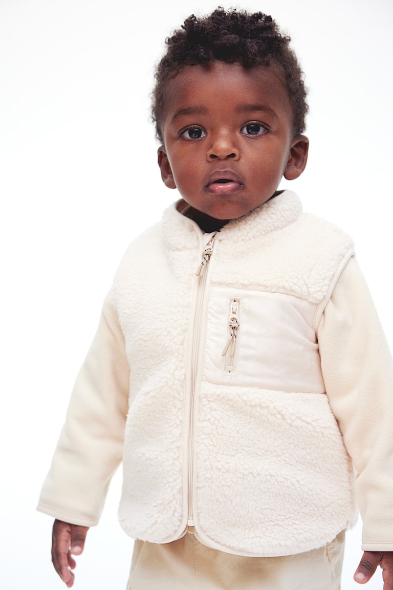 H&M Weste aus Teddyfleece