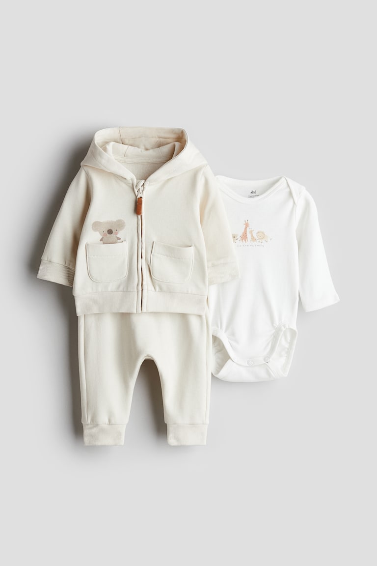 H&M 3-teiliges Baumwollset Flash Sale