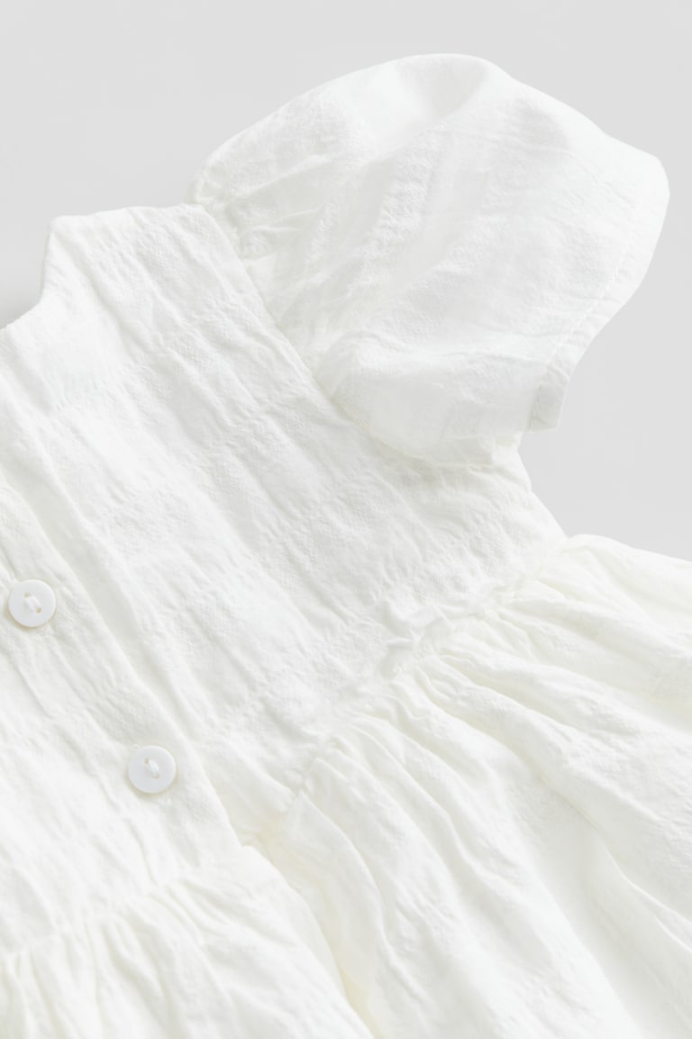 H&M Baumwollkleid im Wickelschnitt Bestseller