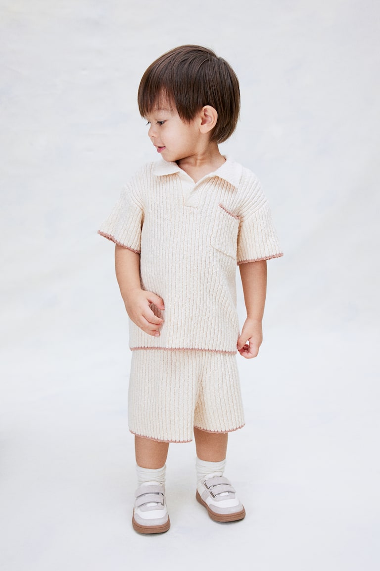 H&M 2-teiliges Set aus Boucléstrick