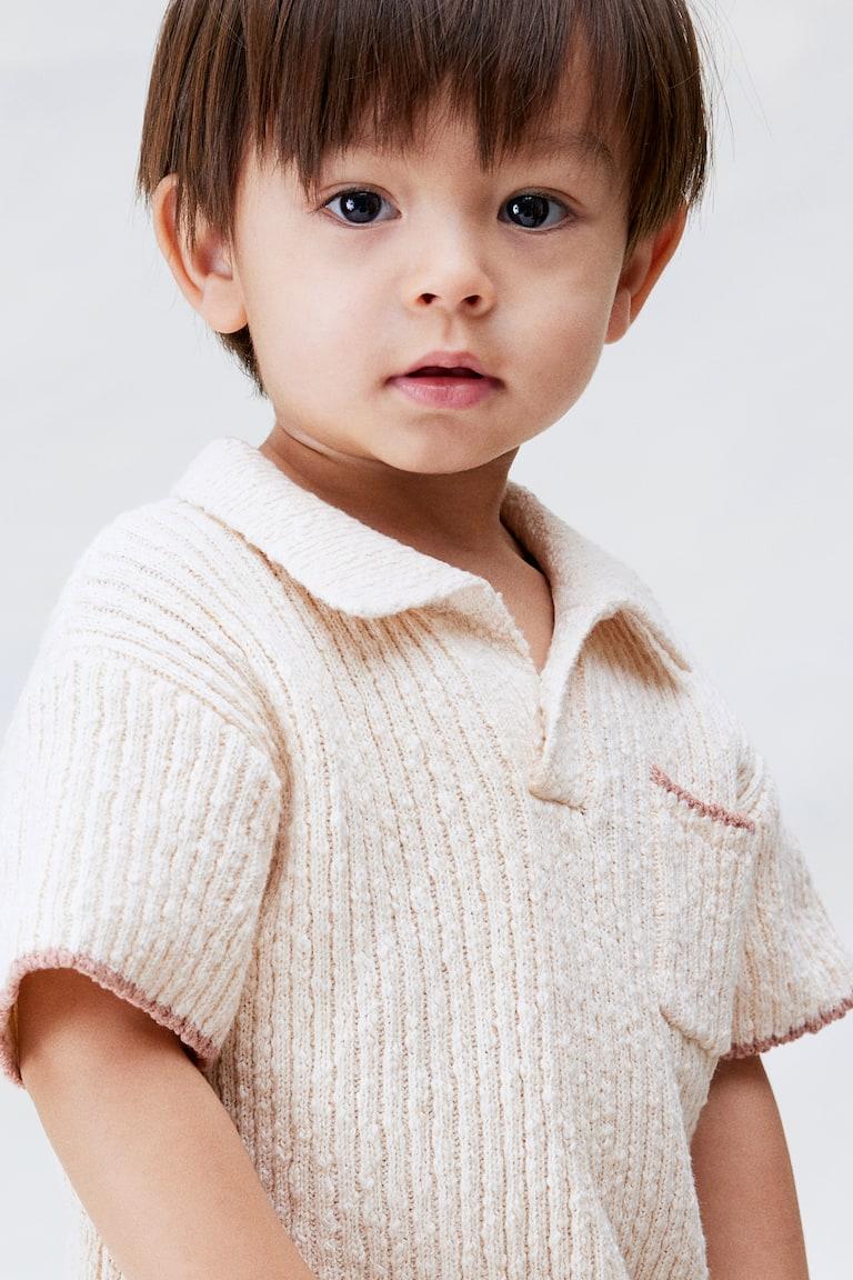 H&M 2-teiliges Set aus Boucléstrick Sonderangebot der Fabrik