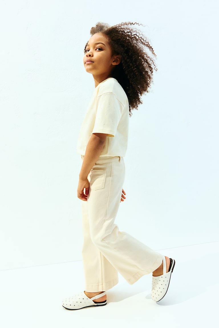 H&M Ausgestellte Twillhose Rabatte dieses Monats