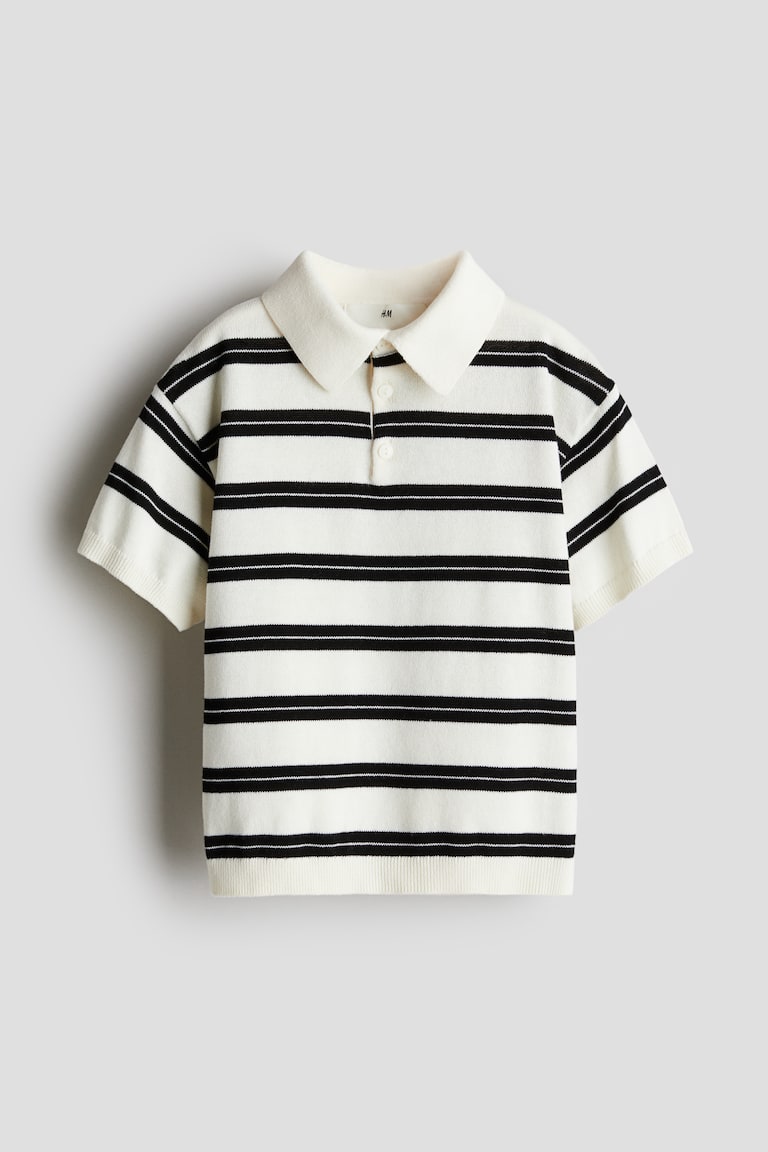 H&M Poloshirt aus Baumwollstrick Angebote