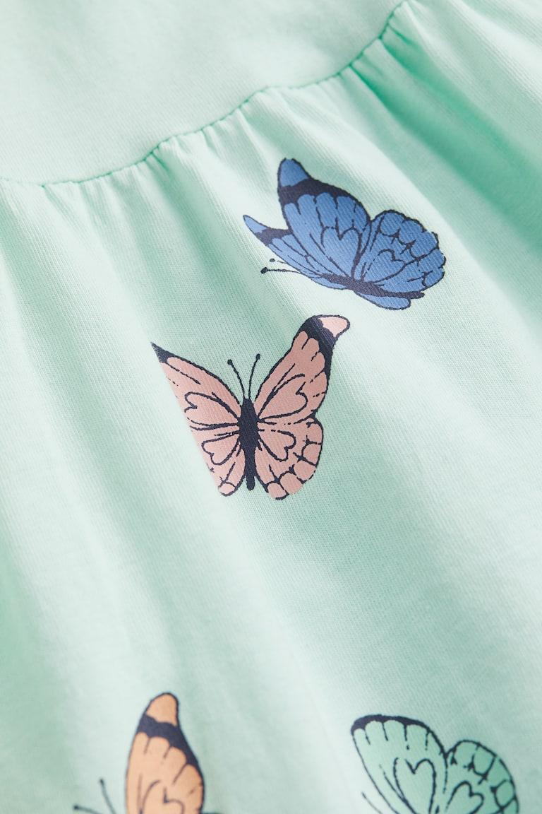 H&M Gemustertes Baumwollkleid Günstig kaufen