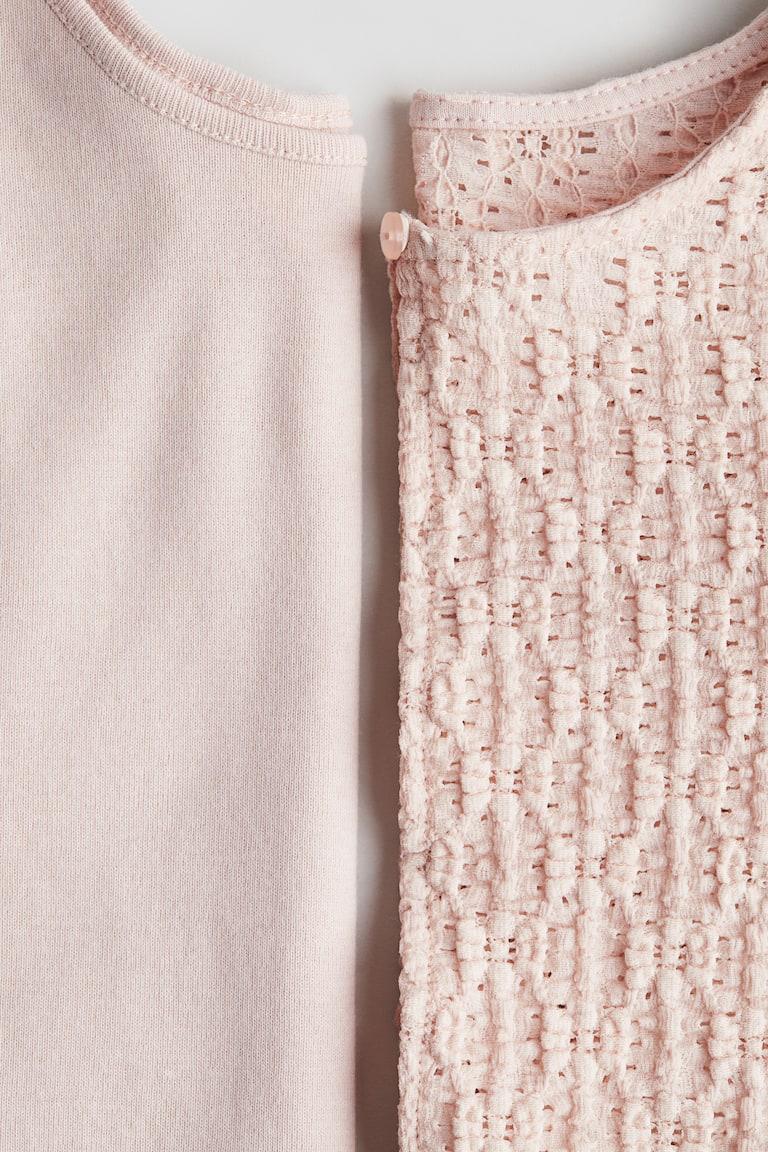 H&M 2-teiliges Set mit Shirt und Cardigan Letzte 3 Tage