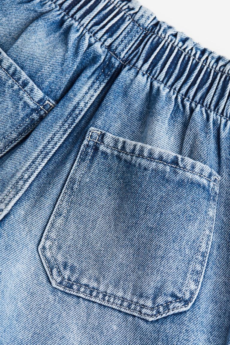 H&M Jeansshorts Loose Fit Im Verkauf