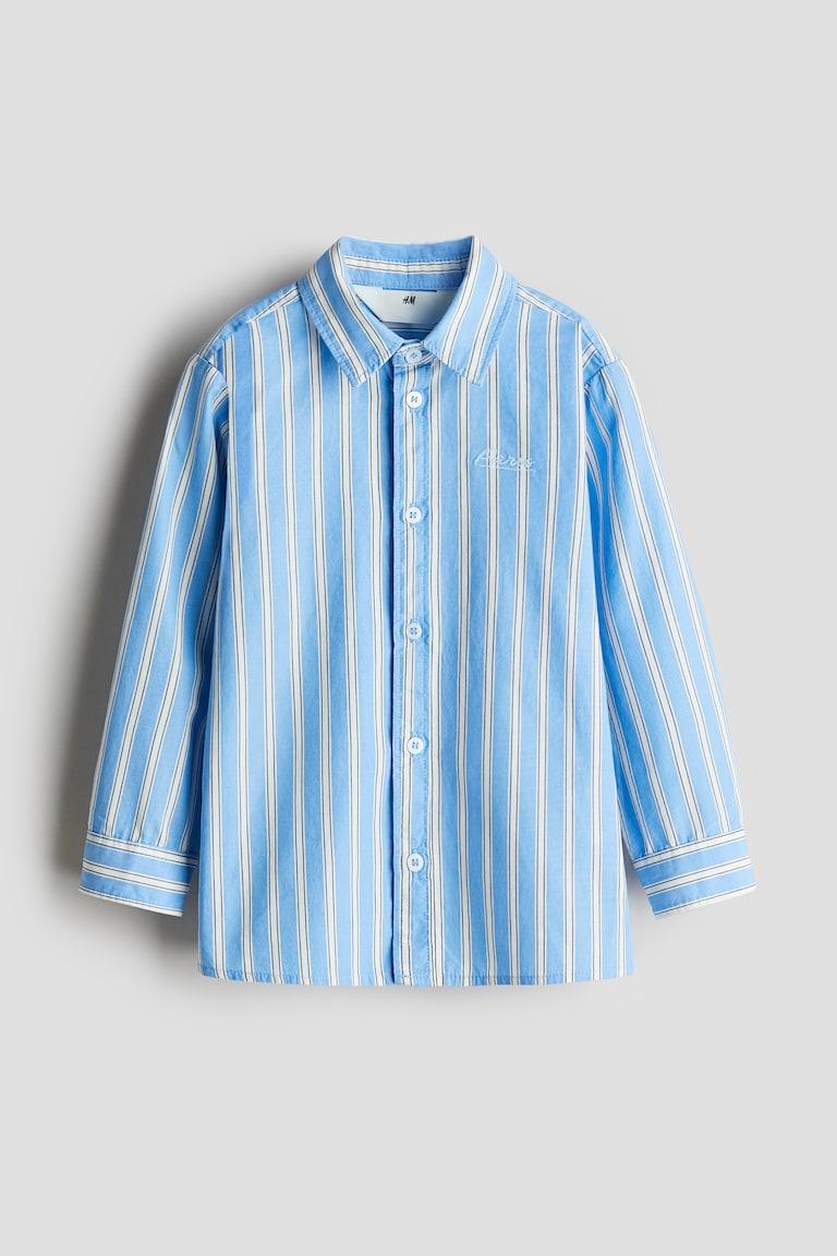 H&M Hemd aus Baumwollpopeline Valentinstagsangebot