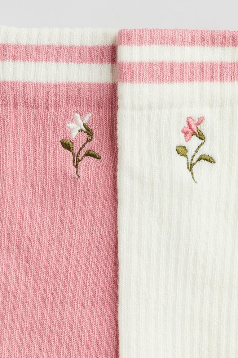 H&M 2er-Pack Kniestrümpfe Exklusive Angebote