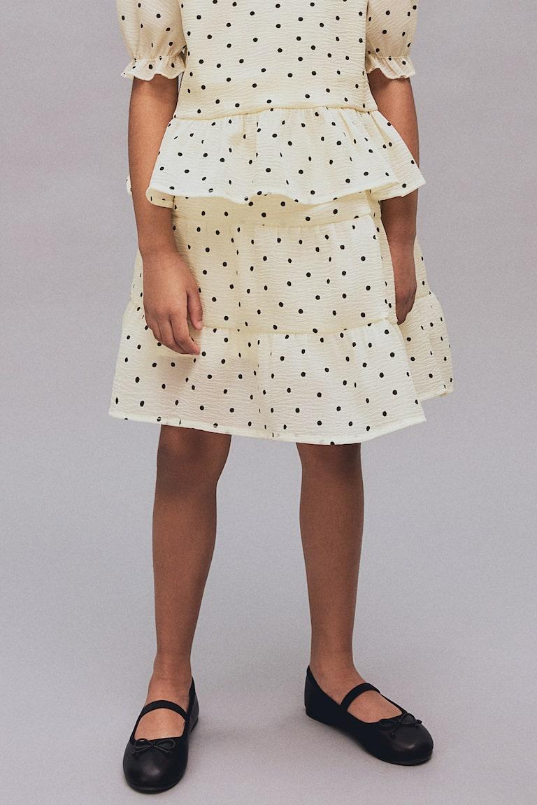 H&M Tiered skirt Kostenlose Rückgabe