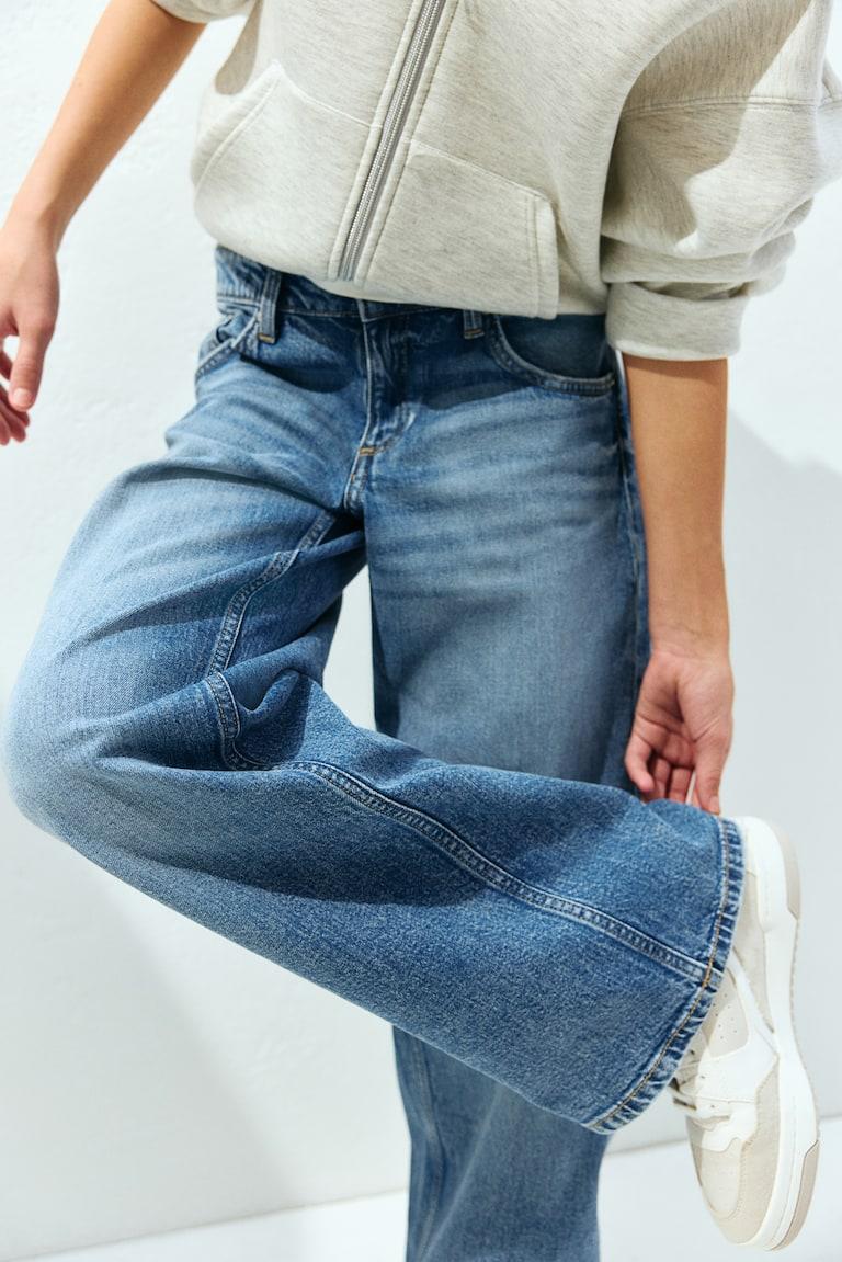 H&M Wide Leg Low Jeans Begrenzte Freigabe