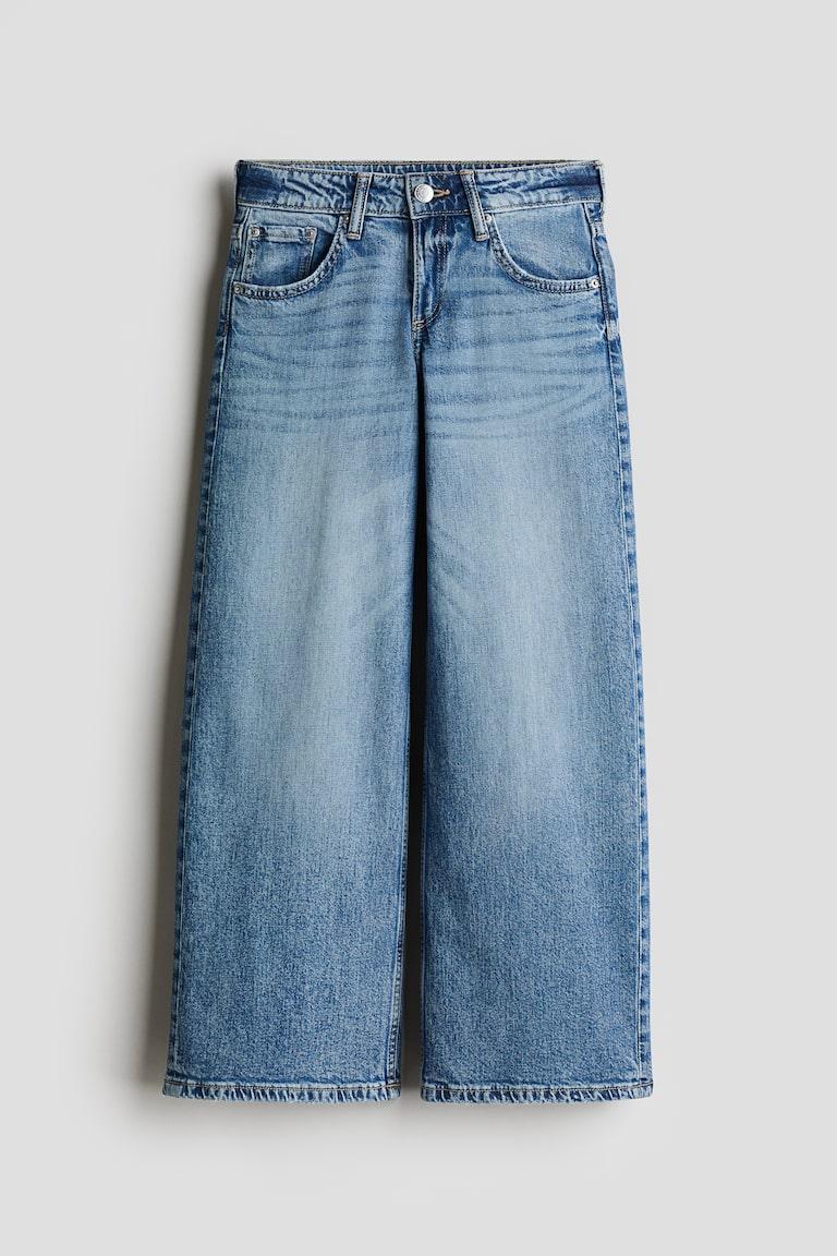 H&M Wide Leg Low Jeans Begrenzte Freigabe
