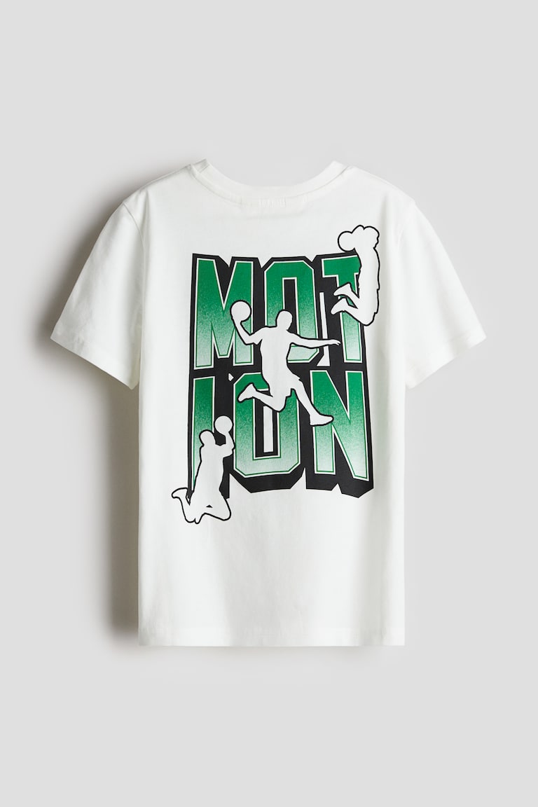 H&M T-Shirt mit Print Fabrikverkauf