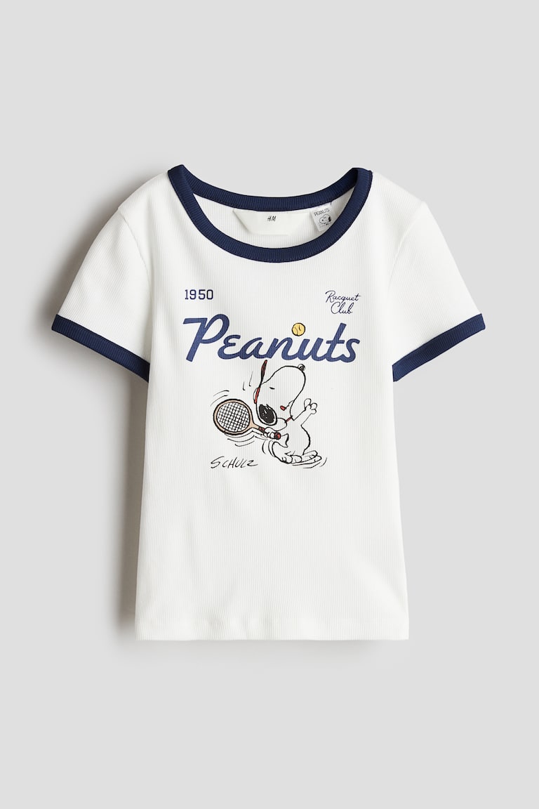 H&M Jerseyshirt mit Print Online Shopping