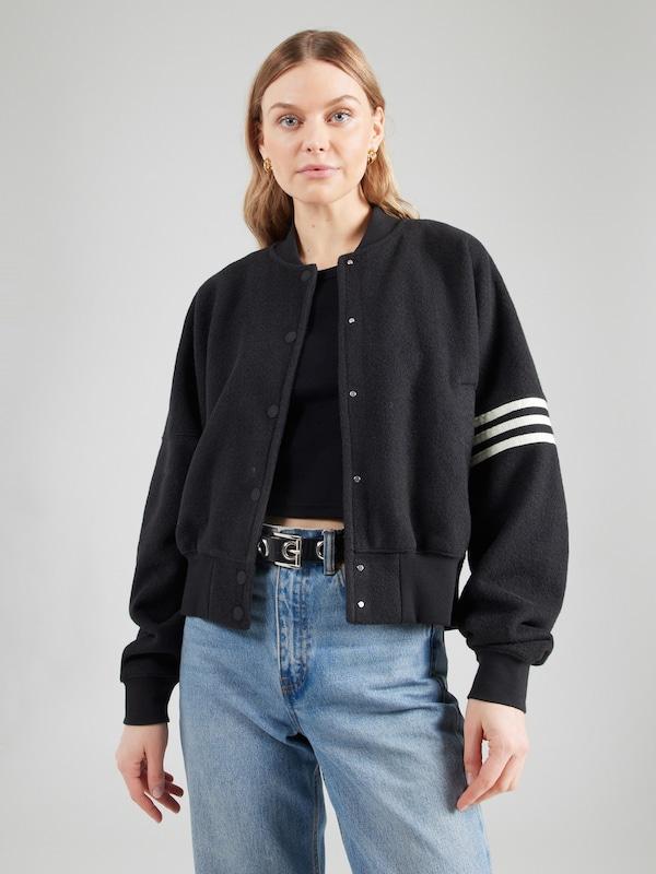 ADIDAS ORIGINALS ADIDAS ORIGINALS Jacke in Schwarz 50% Rabatt für begrenzte Zeit